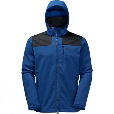 Chaquetas Jack Wolfskin Snow Cliff Hombre - Azules Oscuro - Chile LQP594230